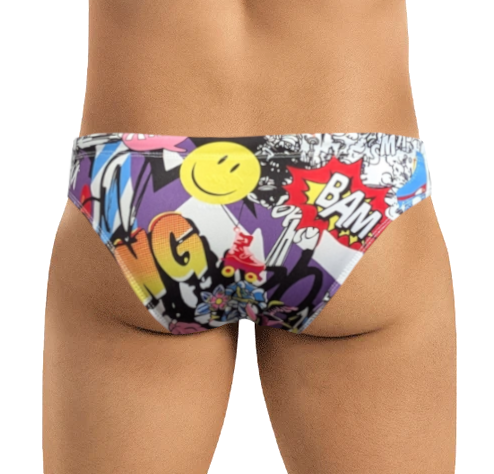 Cartoon Chaos Swim Bikini