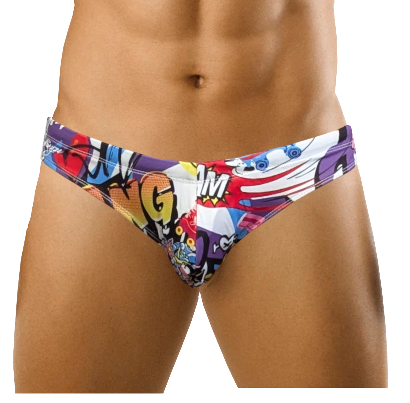 Cartoon Chaos Swim Bikini