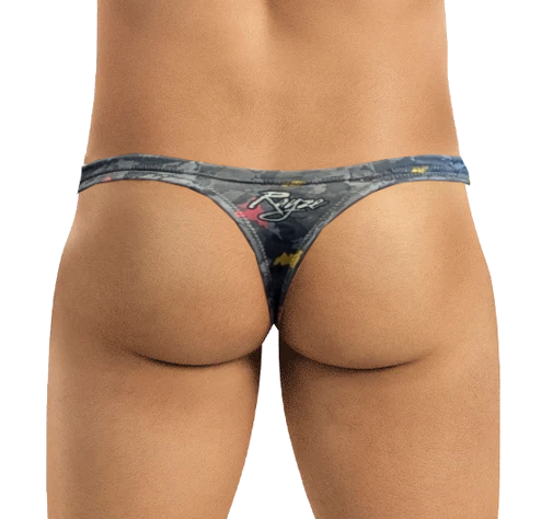 Camo Smoke Swim Thong