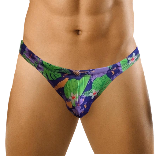 Purple Paradise Swim Thong